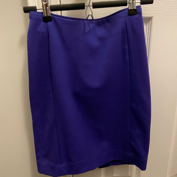 Royal blue pencil skirt - Picture 1 of 3